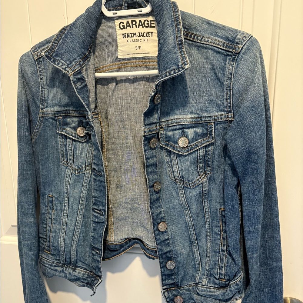 Garage Classic Fit Light Blue Jean Jacket